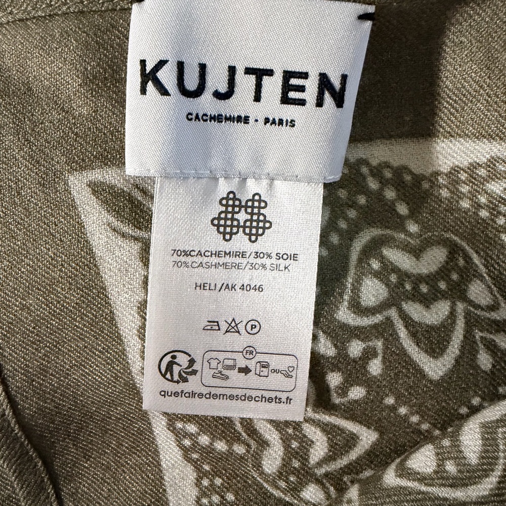 KUJTEN Small Bandana Heli marl khaki - Picture 5 of 7
